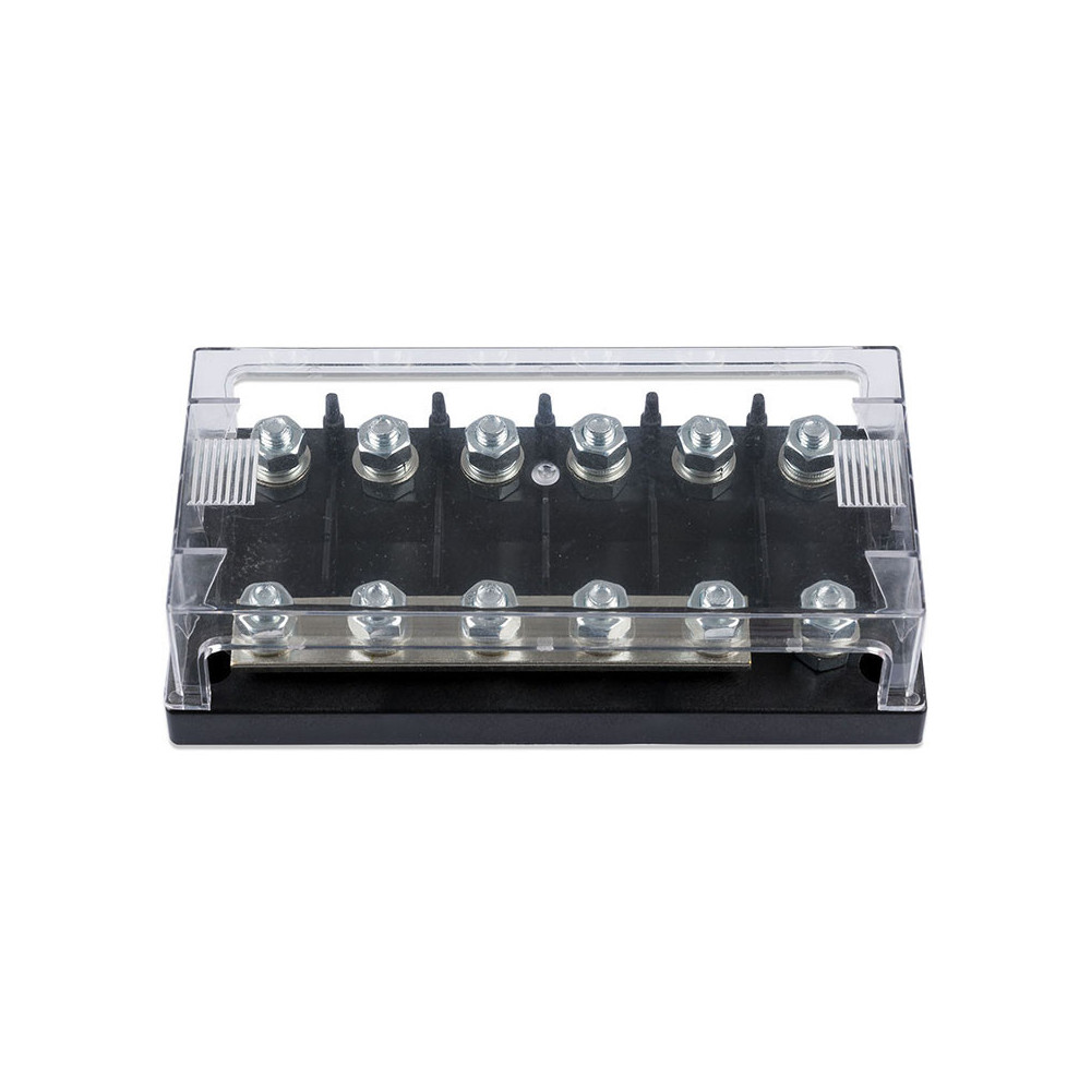 Victron Energy Six-way fuse holder for Mega-fuse with busbar (250A)