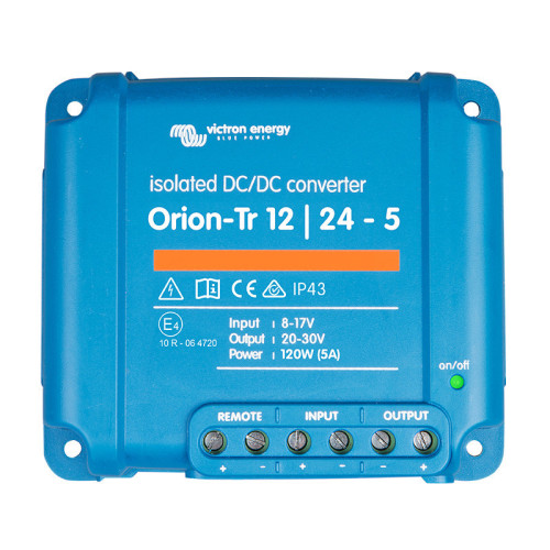 Victron Energy Orion-Tr 12/24-5A (120W) – Wydajna przetwornica DC-DC