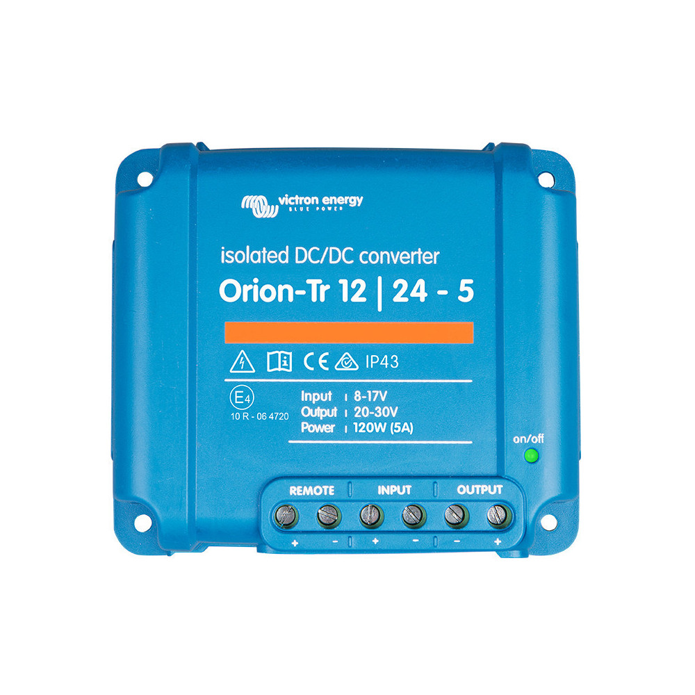 Victron Energy Orion-Tr 12/24-5A (120W) – Wydajna przetwornica DC-DC