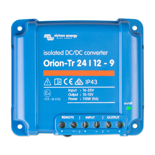 Victron Energy Orion-Tr 24/12-9A (110W) – Wydajna konwersja napięcia
