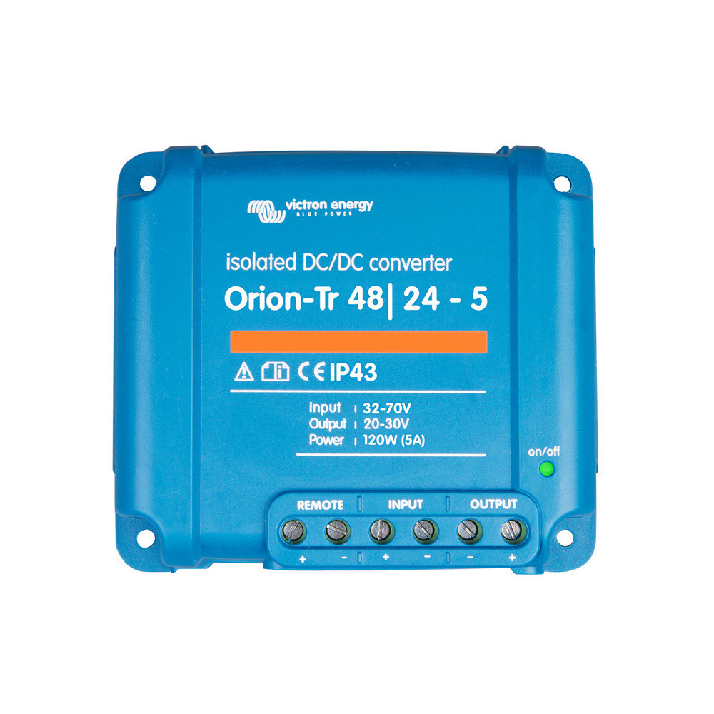 Victron Energy Orion-Tr 48/24-5A (120W) – Wydajny konwerter DC-DC