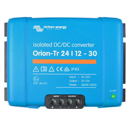 Victron Energy Orion-Tr 24/12-30A (360W) – Wydajny konwerter DC-DC