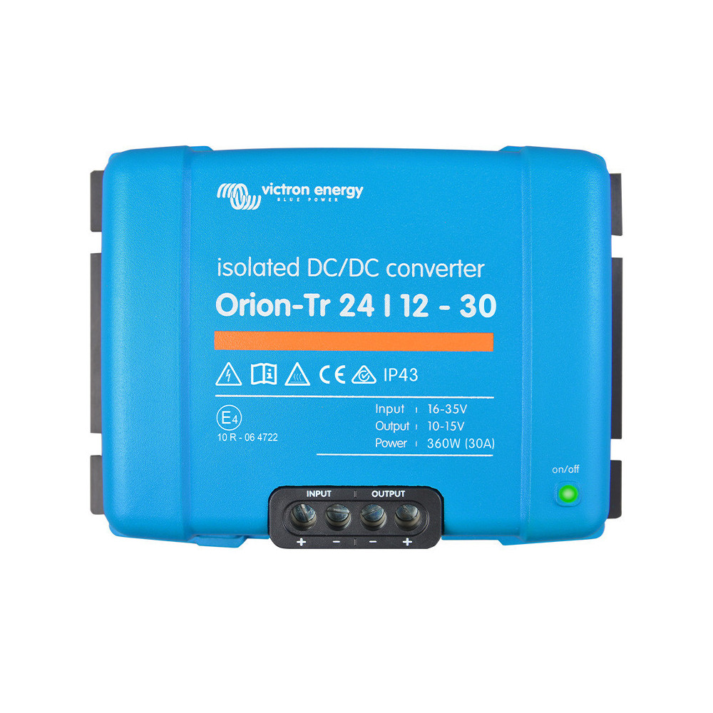 Victron Energy Orion-Tr 24/12-30A (360W) – Wydajny konwerter DC-DC