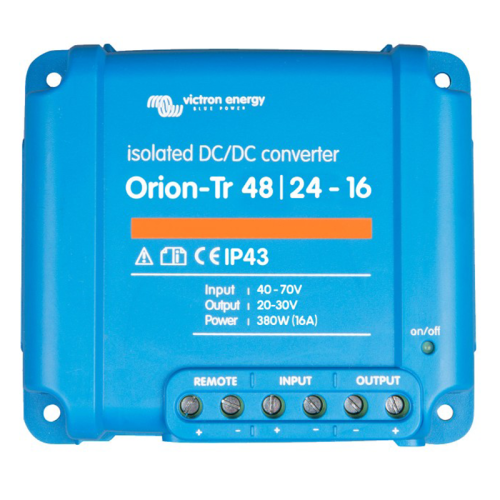 Victron Energy Orion-Tr 48/24-16A (380W) – Wydajny konwerter DC-DC