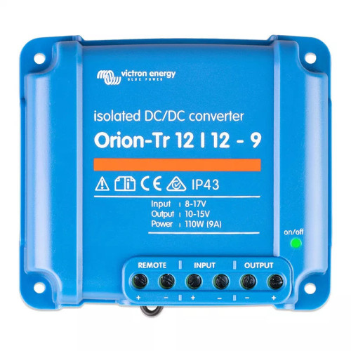 Victron Energy Orion-Tr 12/12-9A (110W) – Wydajny konwerter napięcia D