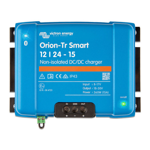 Victron Energy Orion-Tr Smart 12/24-15A – Inteligentna ładowarka DC-DC