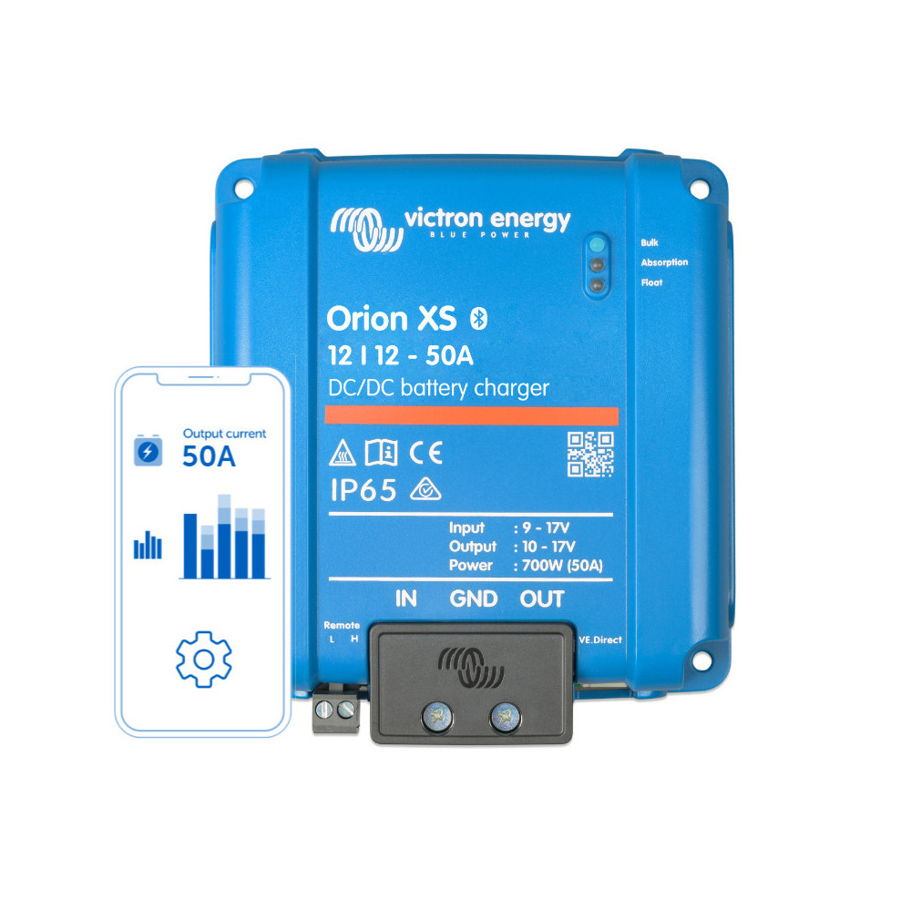 Victron Energy Orion XS 12/12-50A – Inteligentna ładowarka DC-DC