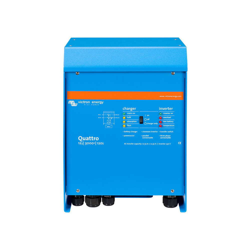 Victron Energy Quattro 12/3000/120-50/50