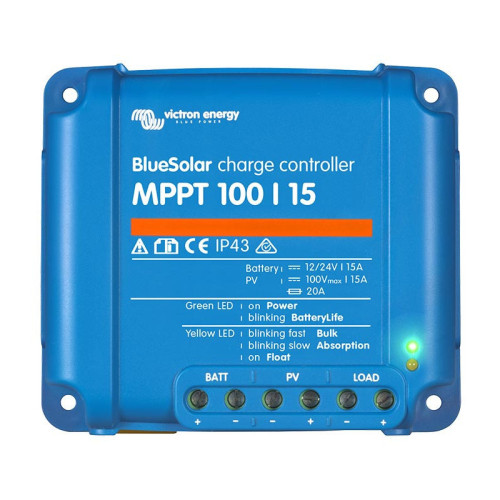 Victron Energy BlueSolar MPPT 100/15 – Wydajny regulator ładowania