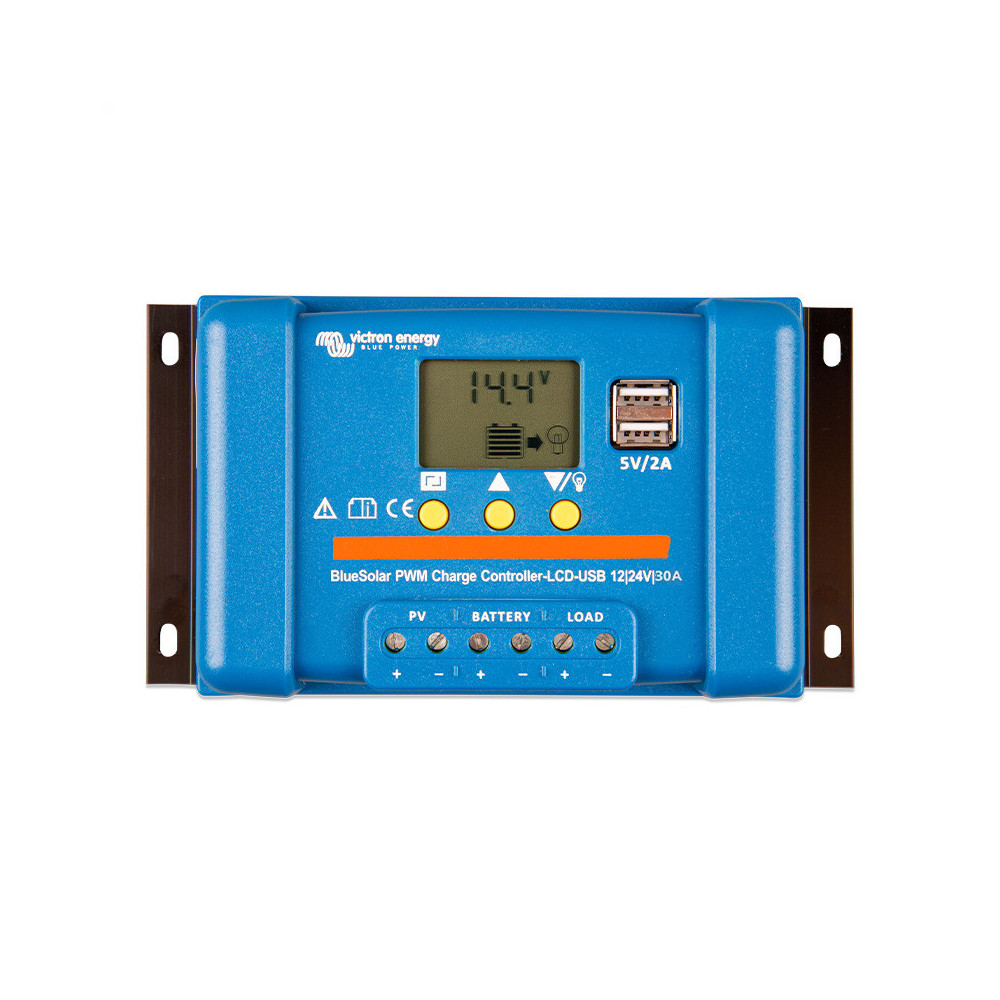 Victron Energy BlueSolar PWM-LCD&USB 12/24V-30A