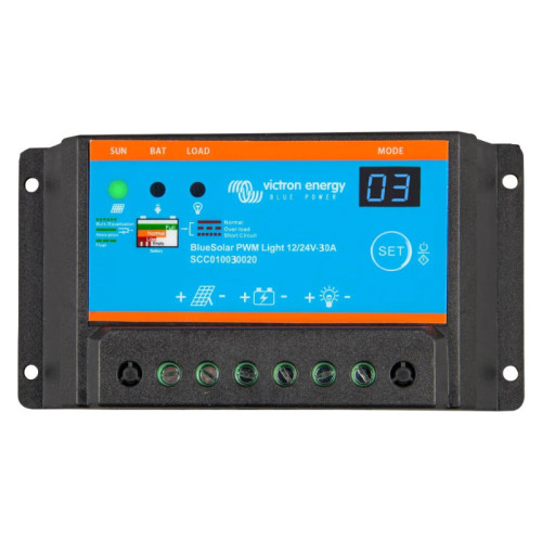 Victron Energy BlueSolar PWM-Light 12/24V-30A