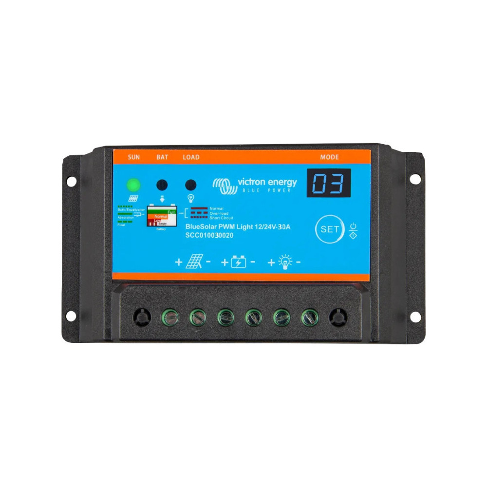 Victron Energy BlueSolar PWM-Light 12/24V-30A
