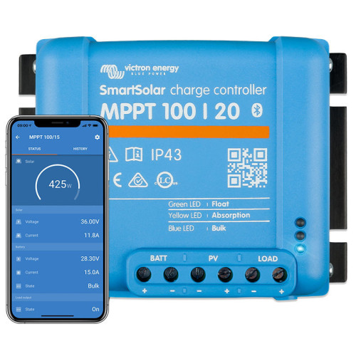 Victron Energy SmartSolar MPPT 100/20 – Inteligentny regulator