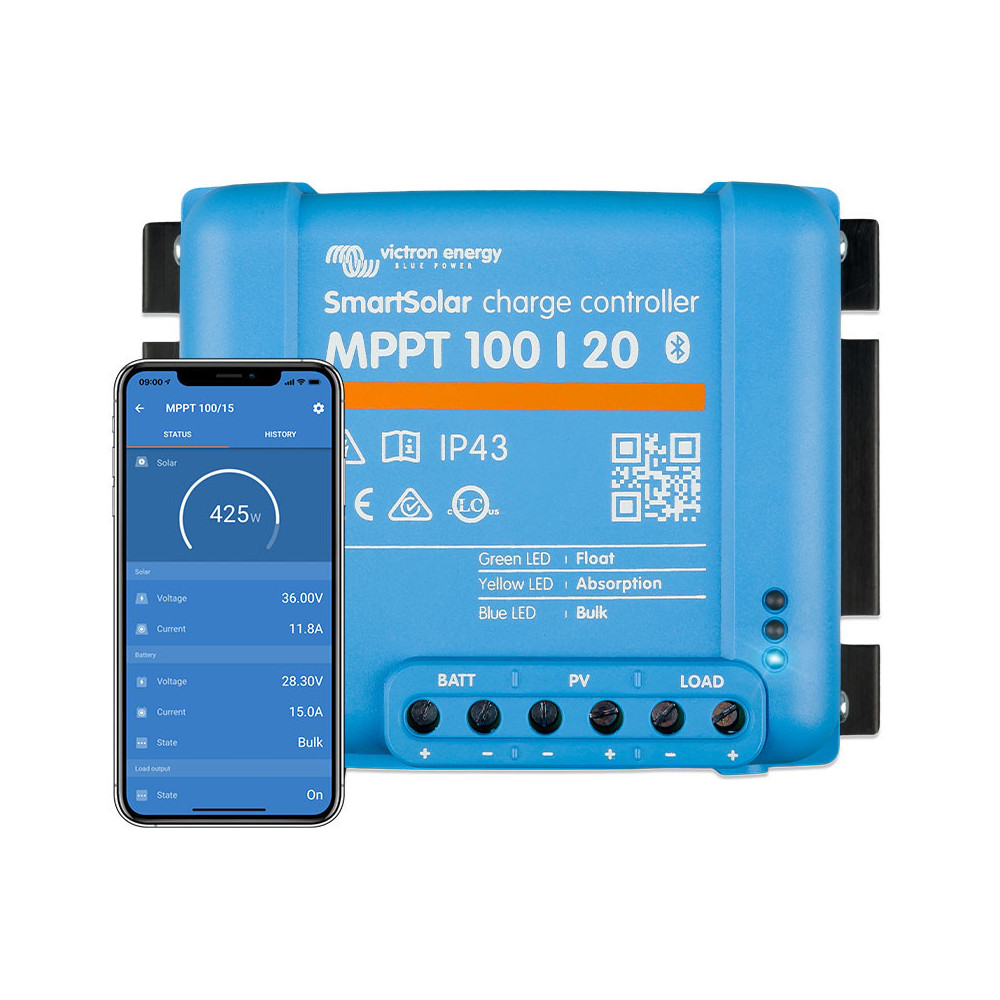 Victron Energy SmartSolar MPPT 100/20 – Inteligentny regulator