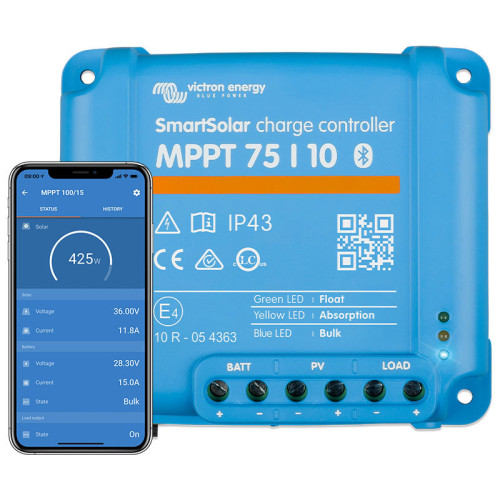 Victron Energy SmartSolar MPPT 75/10 – Inteligentny regulator