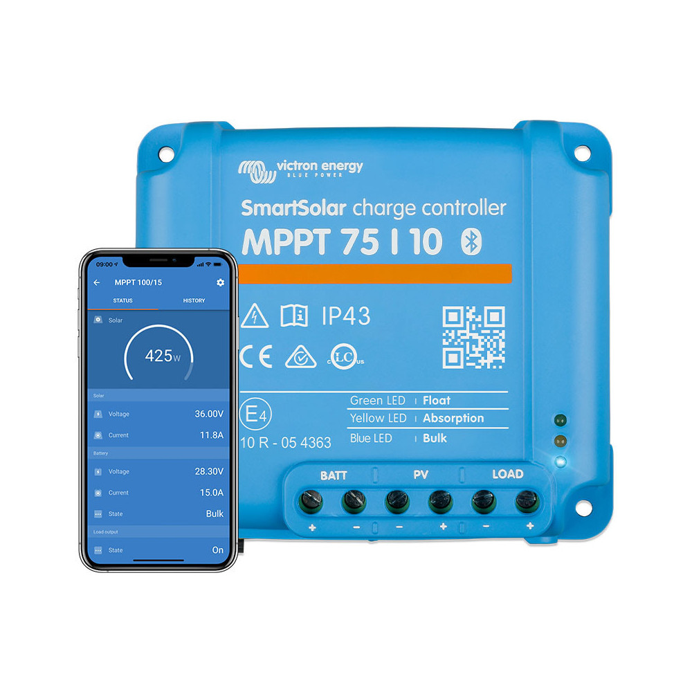 Victron Energy SmartSolar MPPT 75/10 – Inteligentny regulator