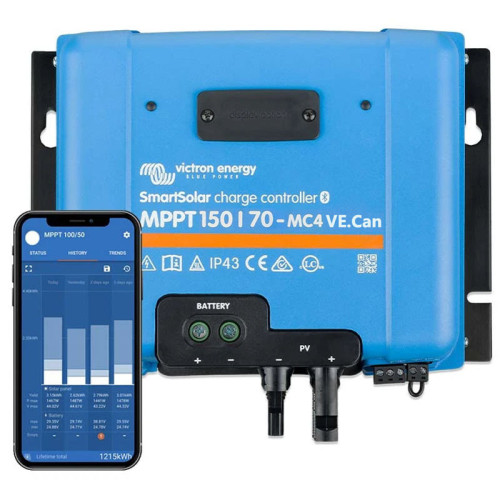 Victron Energy SmartSolar MPPT 150/70-MC4 VE.CAN