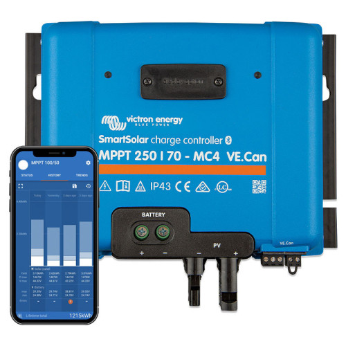Victron Energy SmartSolar MPPT 250/70-MC4 VE.Can