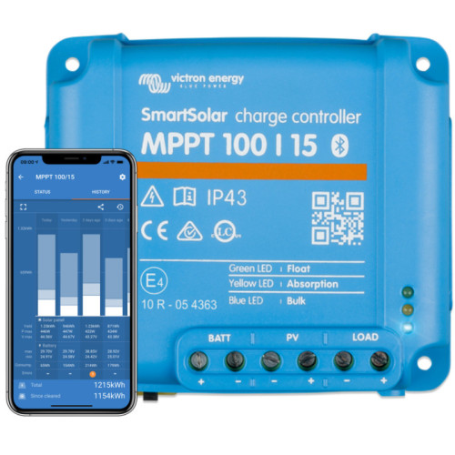 Victron Energy SmartSolar MPPT 100/15 – Wydajny regulator