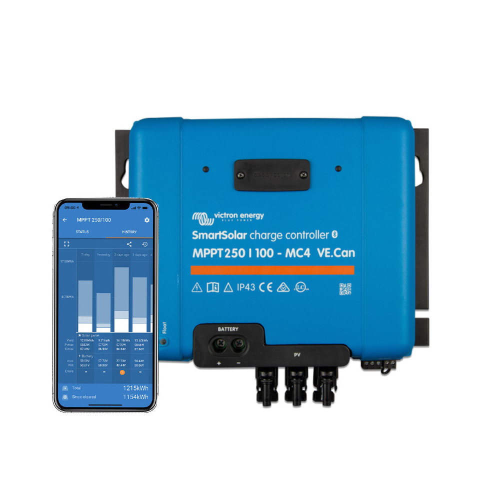 Victron Energy SmartSolar MPPT 250/100-MC4 VE.Can