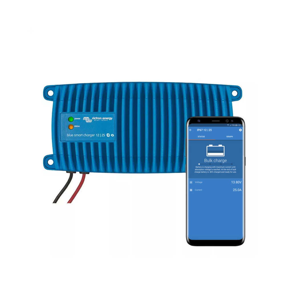 Victron Energy Blue Smart IP67 Charger 12/25 (1+Si)