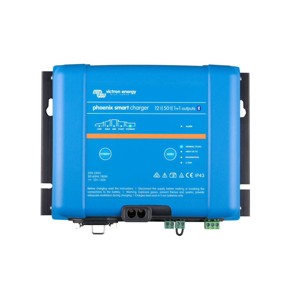 Victron Energy Phoenix Smart IP43 Charger 12/50 (1+1) 120/240V