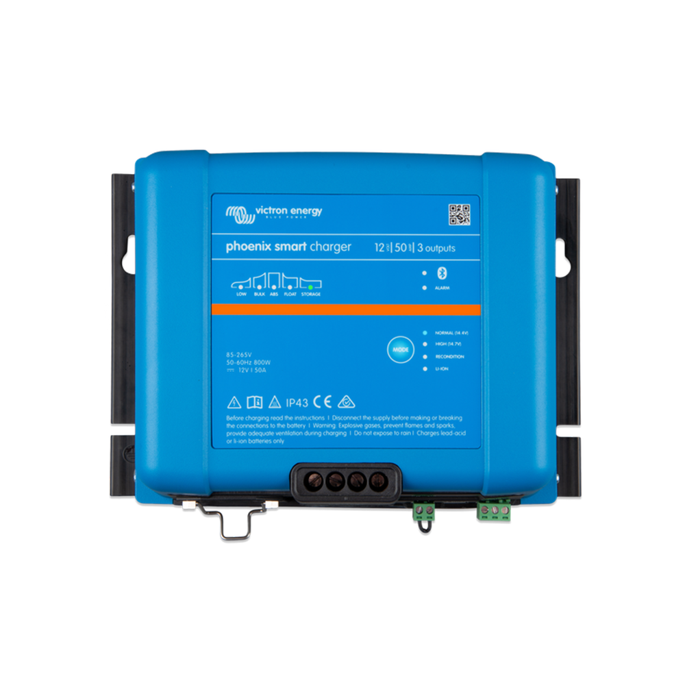 Victron Energy Phoenix Smart IP43 Charger 12/50 (3) 120/240V