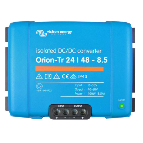 Victron Energy Orion-Tr 24/48-8,5A (400W) – Wydajny konwerter DC-DC