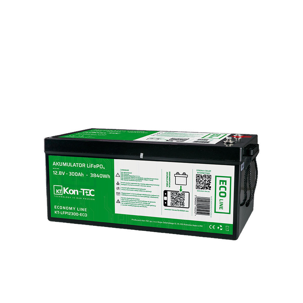 Kon-Tec Akumulator ECO LiFePO4 12V 300Ah