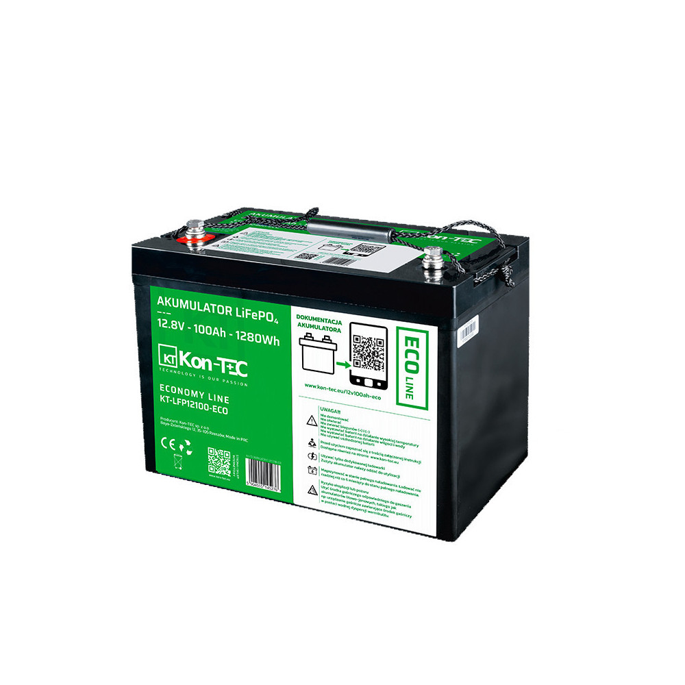 Kon-Tec Akumulator ECO LiFePO4 12V 100Ah