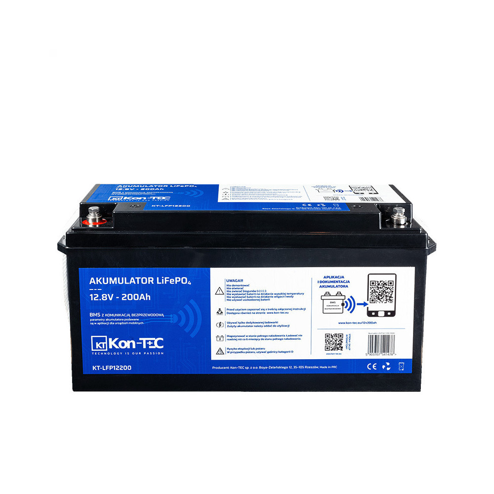Kon-Tec Akumulator LiFePO4 12V 200Ah