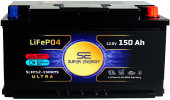 Akumulator Super-Energy LiFePO4 150Ah 12V Bluetooth + Mata Grzewcza