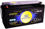 Akumulator Super-Energy LiFePO4 200Ah 12V Bluetooth + Blokada