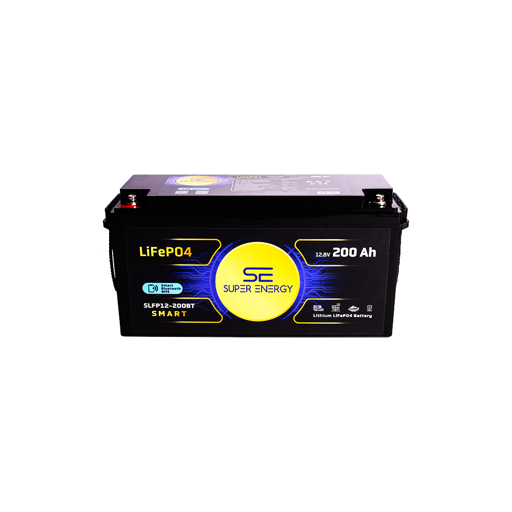 Akumulator Super-Energy LiFePO4 200Ah 12V Bluetooth + Blokada