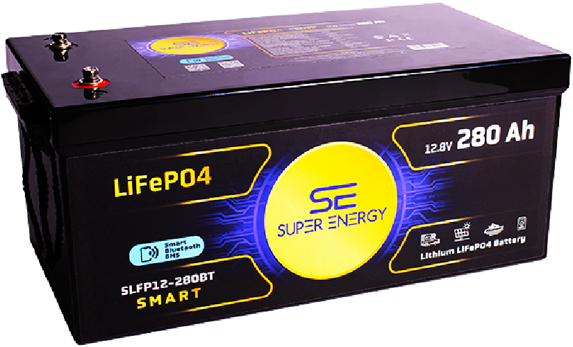 Akumulator Super-Energy LiFePO4 280Ah 12V Bluetooth + Blokada