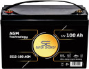 Akumulator AGM SE12-100 12V 100Ah | Do UPS, Kamperów, Łodzi
