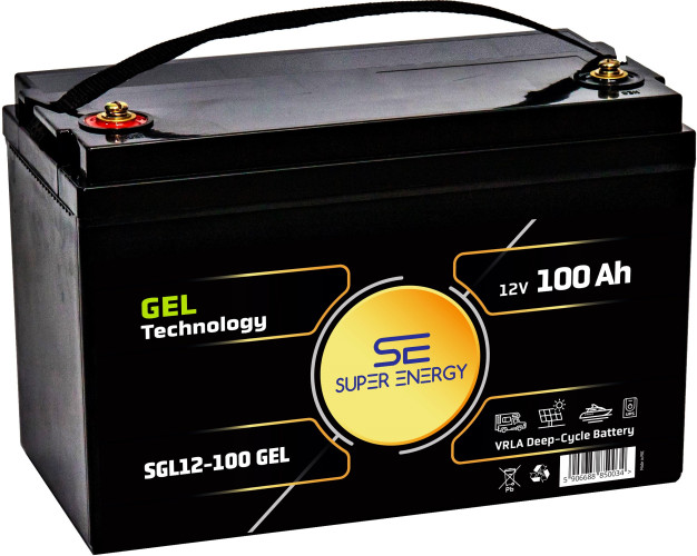 Akumulator żelowy SGL12-100 12V 100Ah | GEL, AGM, VRLA, Kampery, PV