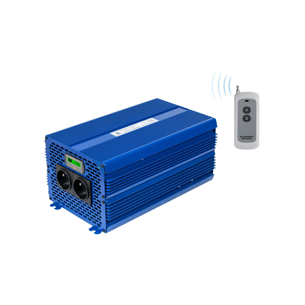 Przetwornica napięcia 12 VDC / 230 VAC ECO MODE  SINUS IPS-4000S PRO 4000W