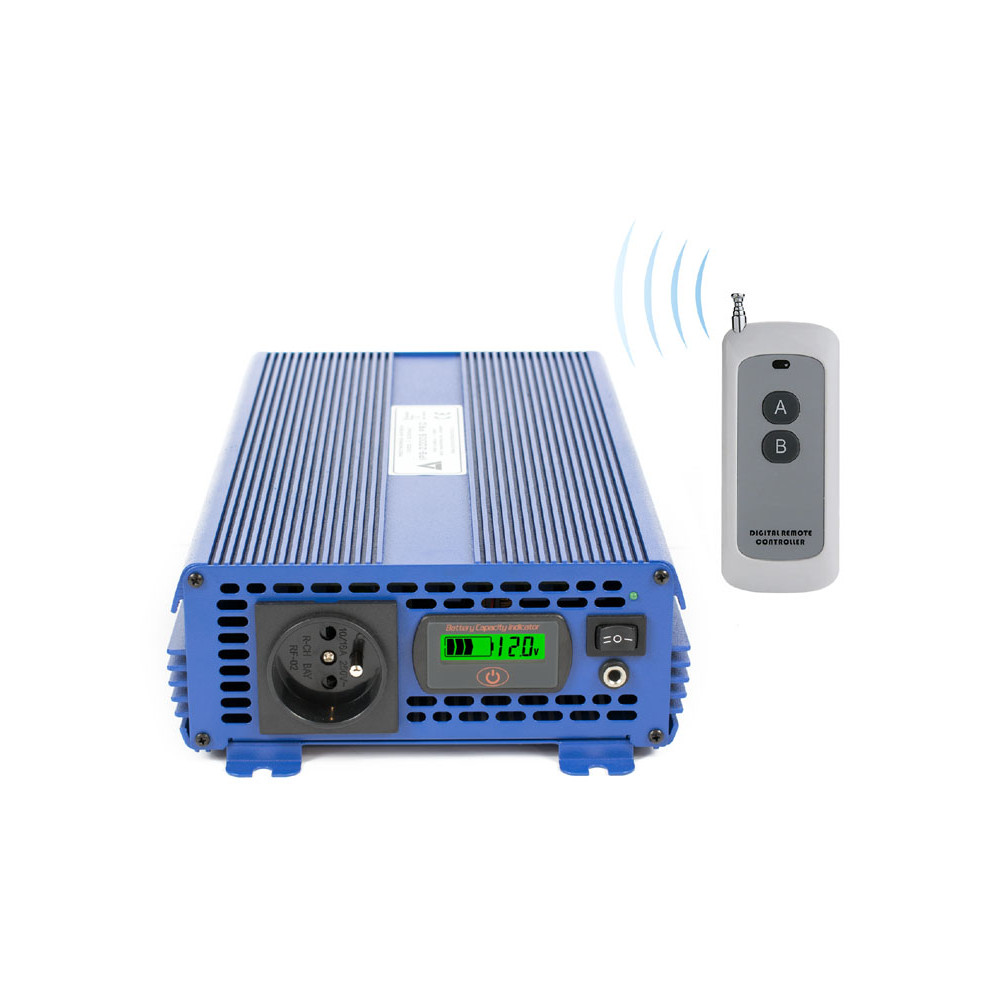 Przetwornica napięcia 12 VDC / 230 VAC ECO MODE  SINUS IPS-2000S PRO 2000W