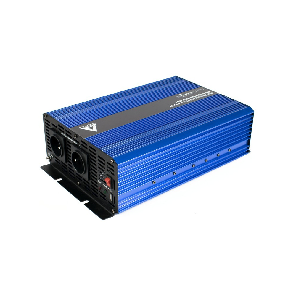 Przetwornica napięcia 12 VDC / 230 VAC SINUS IPS-4000S 4000W