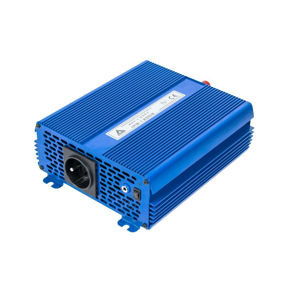 Przetwornica napięcia 24 VDC / 230 VAC ECO MODE  SINUS IPS-1200S 1200W