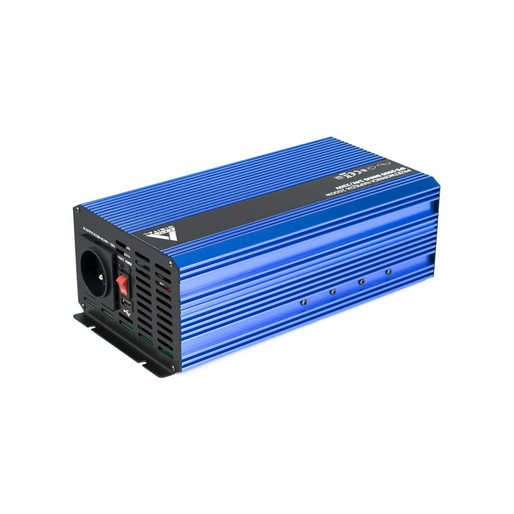Przetwornica napięcia 24 VDC / 230 VAC SINUS IPS-2000S 2000W