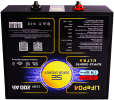 Niski Akumulator Super-Energy LiFePO4 200Ah 12V BT + Mata Grzewcza