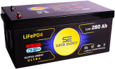 Akumulator Super-Energy LiFePO4 280Ah 12V Bluetooth + Mata Grzewcza