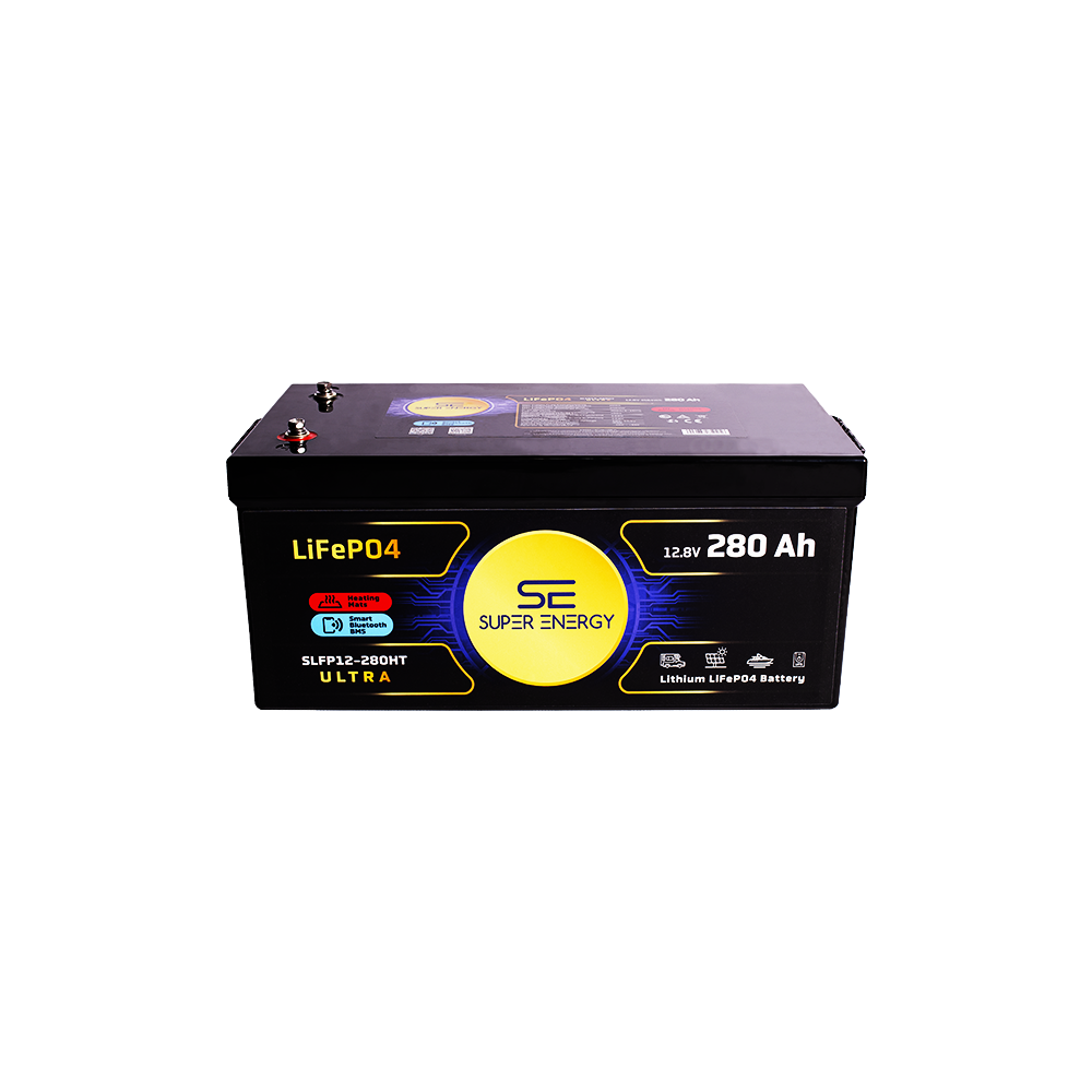 Akumulator Super-Energy LiFePO4 280Ah 12V Bluetooth + Mata Grzewcza