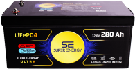 Akumulator Super-Energy LiFePO4 280Ah 12V Bluetooth + Mata Grzewcza