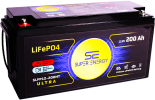 Akumulator Super-Energy LiFePO4 200Ah 12V Bluetooth + Mata Grzewcza